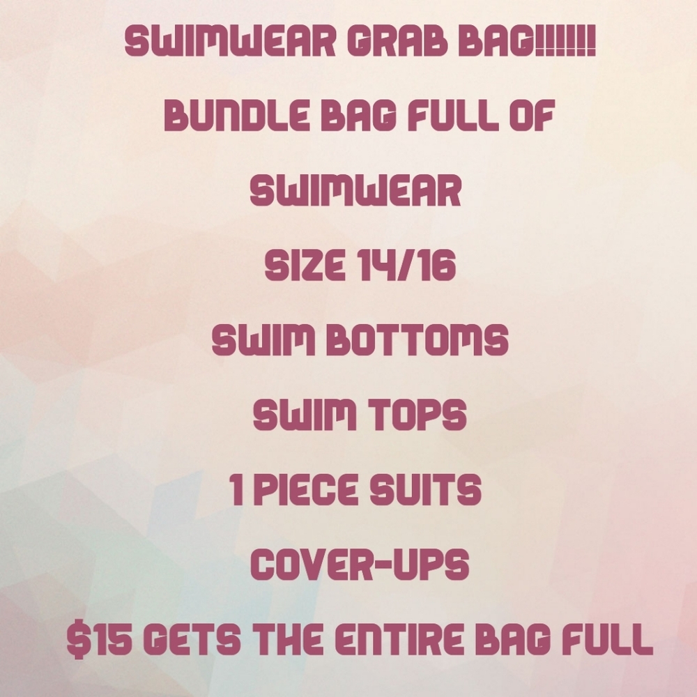 Bundle Bag of SWIMWEAR
